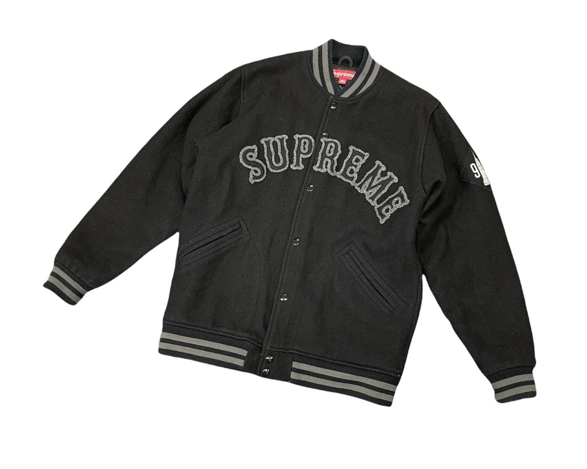 超希少 国内正規 □ Supreme 05AW NY1994 Varsity Jacket ニューヨーク 