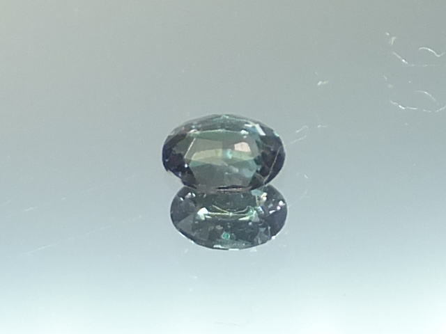 【23306】■良好なカラーチェンジ■天然アレキサンドライトルース0.12ct　ソーティングメモ付