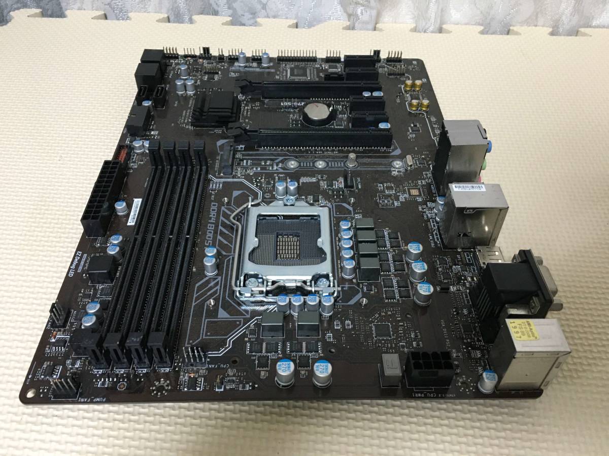 6447 MSI製 ATXマザーボード Z270-S01 LGA1151 BIOS 確認済 （タイトル