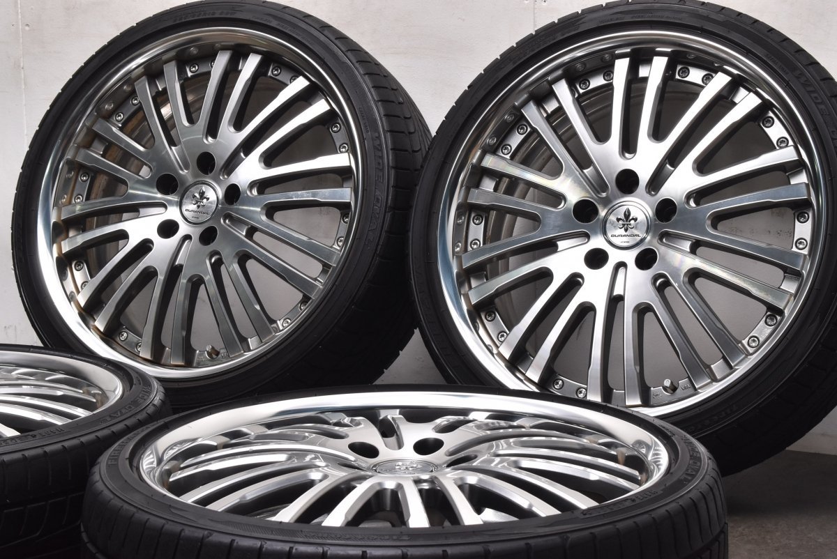 1円～】ワーク デュランダル WORK DURANDAL DD2 19in 7.5J+45 FIREHAWK 