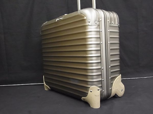 RIMOWA リモワ アルミ 2輪 パイロット（リモワ 928.50『トパーズ』2輪 
