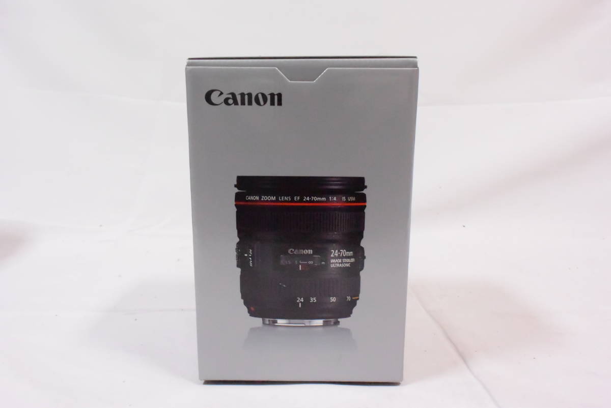 【未使用】Canon キャノン レンズ EF24-70mm F4 L IS USM フルサイズ対応
