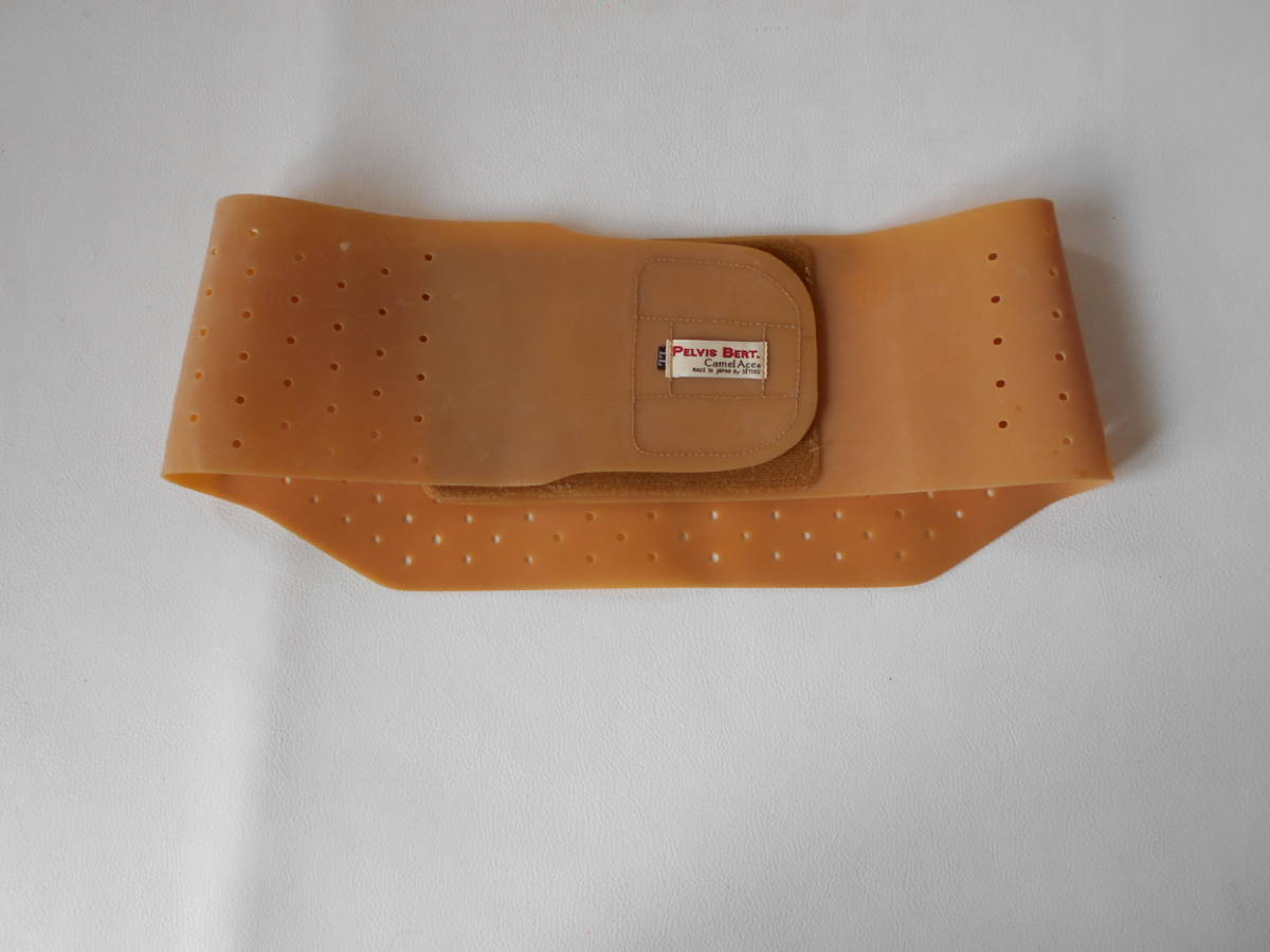  S / SETOKU 骨盤ベルト 産後 対策 骨盤矯正 生ゴム骨盤ベルト LLサイズ PELVIS BERT Camel Ace 日本製 天然 Bildidee 