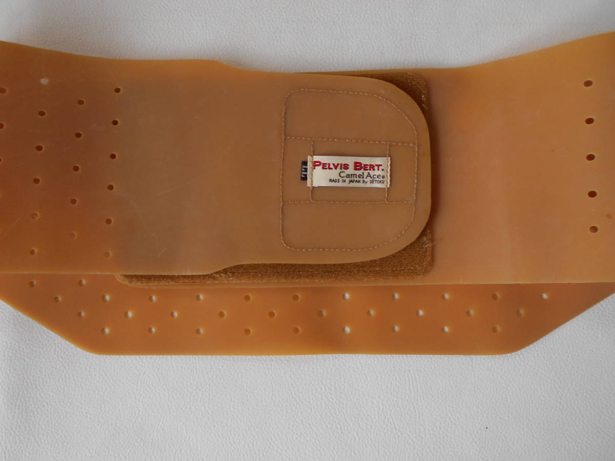  S / SETOKU 骨盤ベルト 産後 対策 骨盤矯正 生ゴム骨盤ベルト LLサイズ PELVIS BERT Camel Ace 日本製 天然 Bildidee 