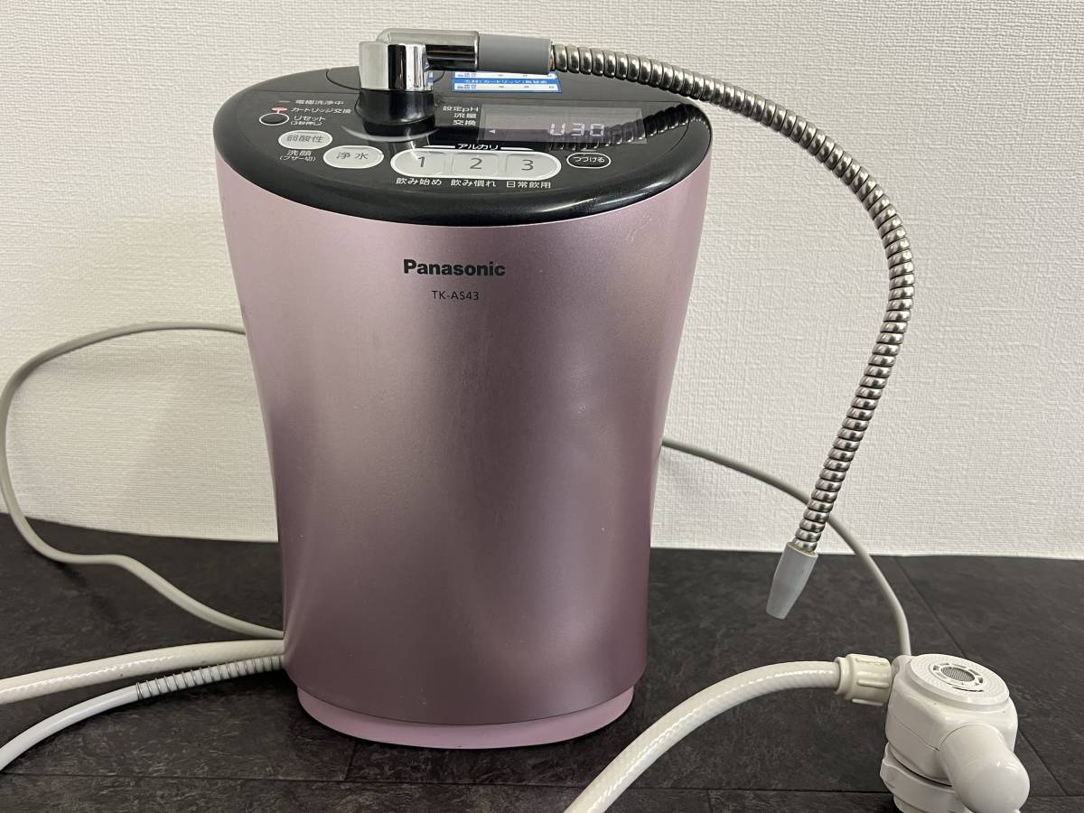 【超激得，低価】 CT93 パナソニック アルカリイオン整水器 TK-AS43(アルカリイオン整水器)｜売買されたオークション情報、yahooの商品情報をアーカイブ公開 - オークファン アルカリイオン整水器