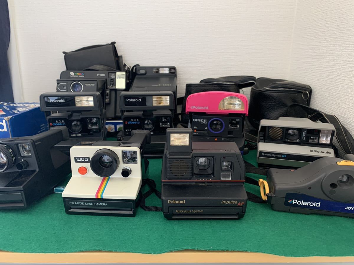 □ Polaroid Studio Express 二眼 インスタントカメラ ポラロイド