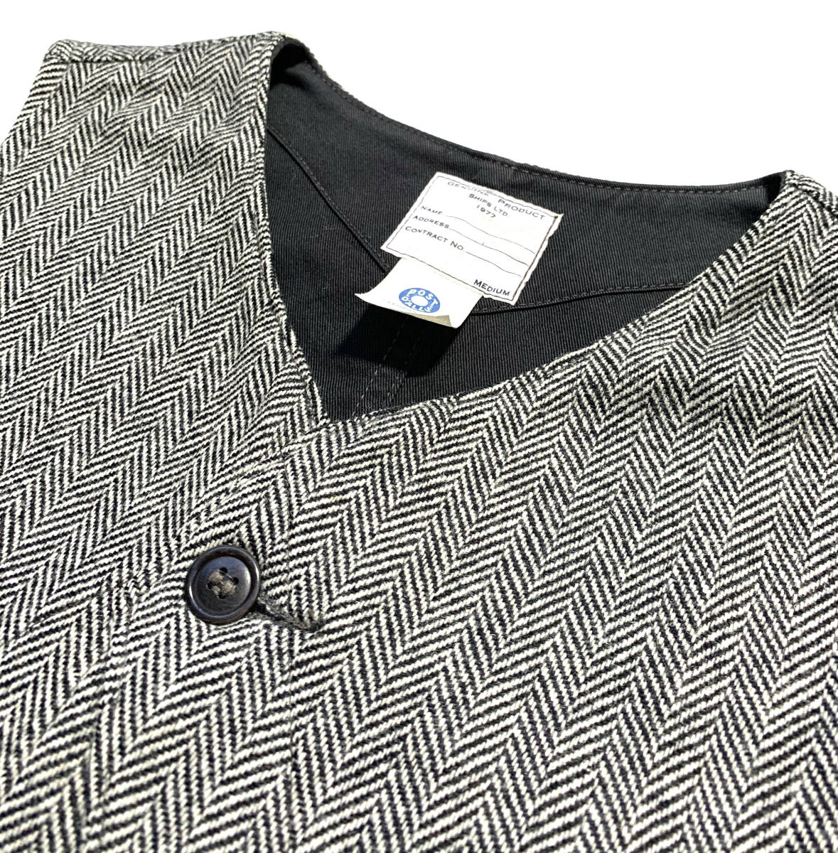 名作【USA製】POST O'ALLS ポスト ベスト ウール ロイヤルトラベラー M