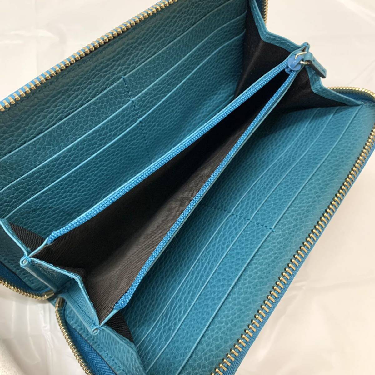 ◇1円スタート!!◇GUCCI グッチ ラウンドファスナー 363423 レディース 