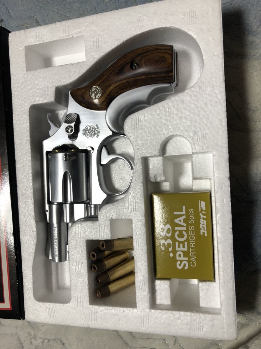 コクサイ　M60 Lady smith リアルウッドグリップ　発火済　リボルバー モデルガン 