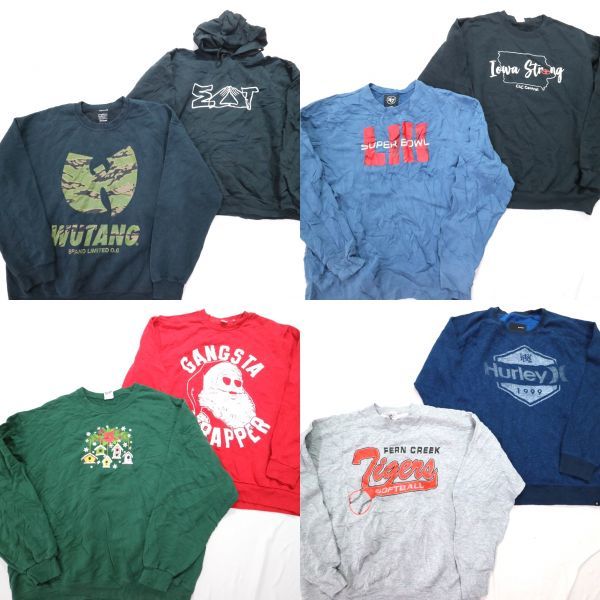 トレーナー スウェット メンズ クルーネック Hurley バック ハーレー レーシング レディース フリース ジョニー ファクトリー オールド ロゴ Hurley&frasl;ハーレー ミッドウェイト