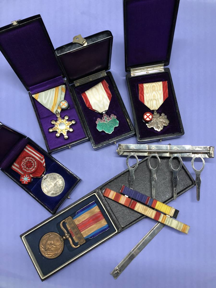 大日本帝国 日本軍 勲六等単光旭日章（中古品） 勲六