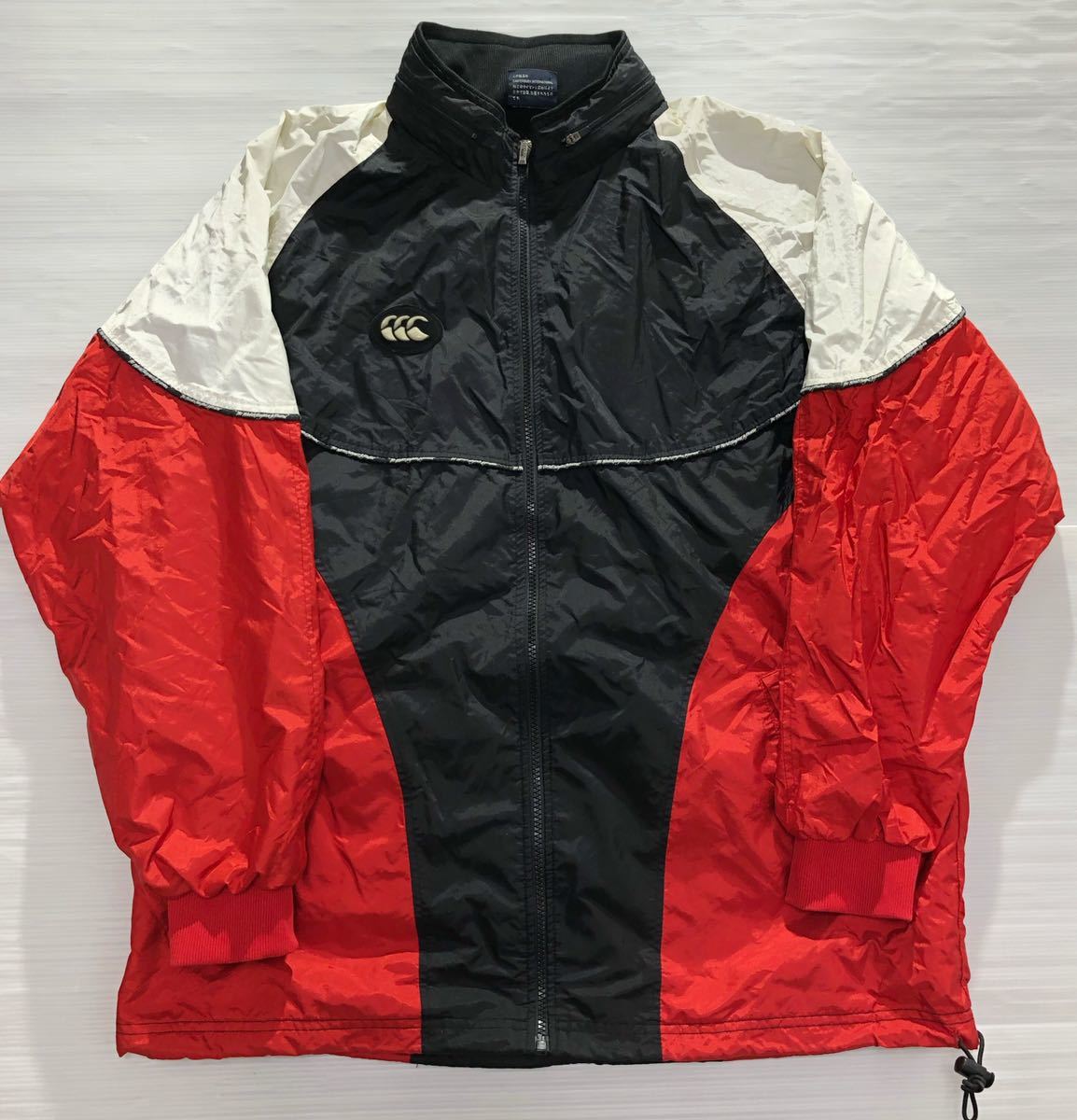 CANTERBURY カンタベリー》ロゴワッペン プリント ナイロン 上下