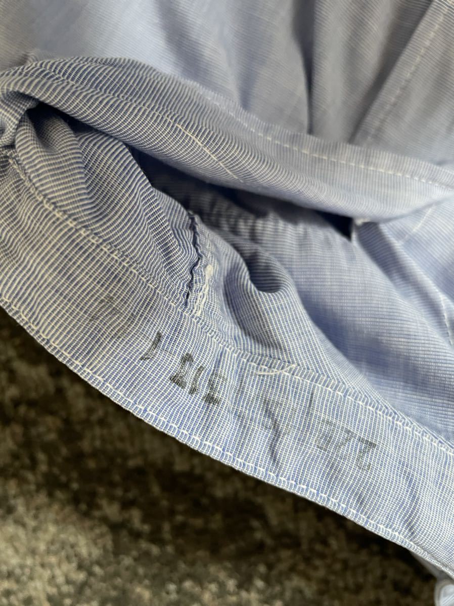 Vintage Royal Air Force Officer Shirt RAF Royal navy No-collar 