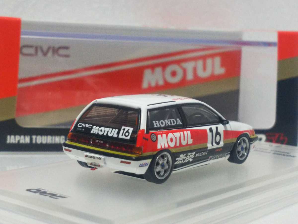 INNO 1/64 ホンダ シビック Si E-AT Gr.A #16 ワンダーシビック 無限 
