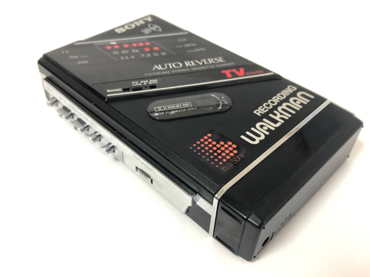 極上美品][美音][整備品] SONY ウォークマン WM-F202 (カセットテープ