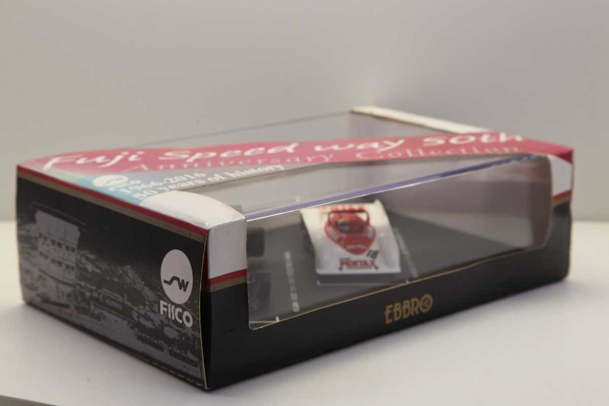 エブロ 1/43 富士SW50th コジマ KE007 1978 F1 ＃51 長谷見＆ NOVA53S