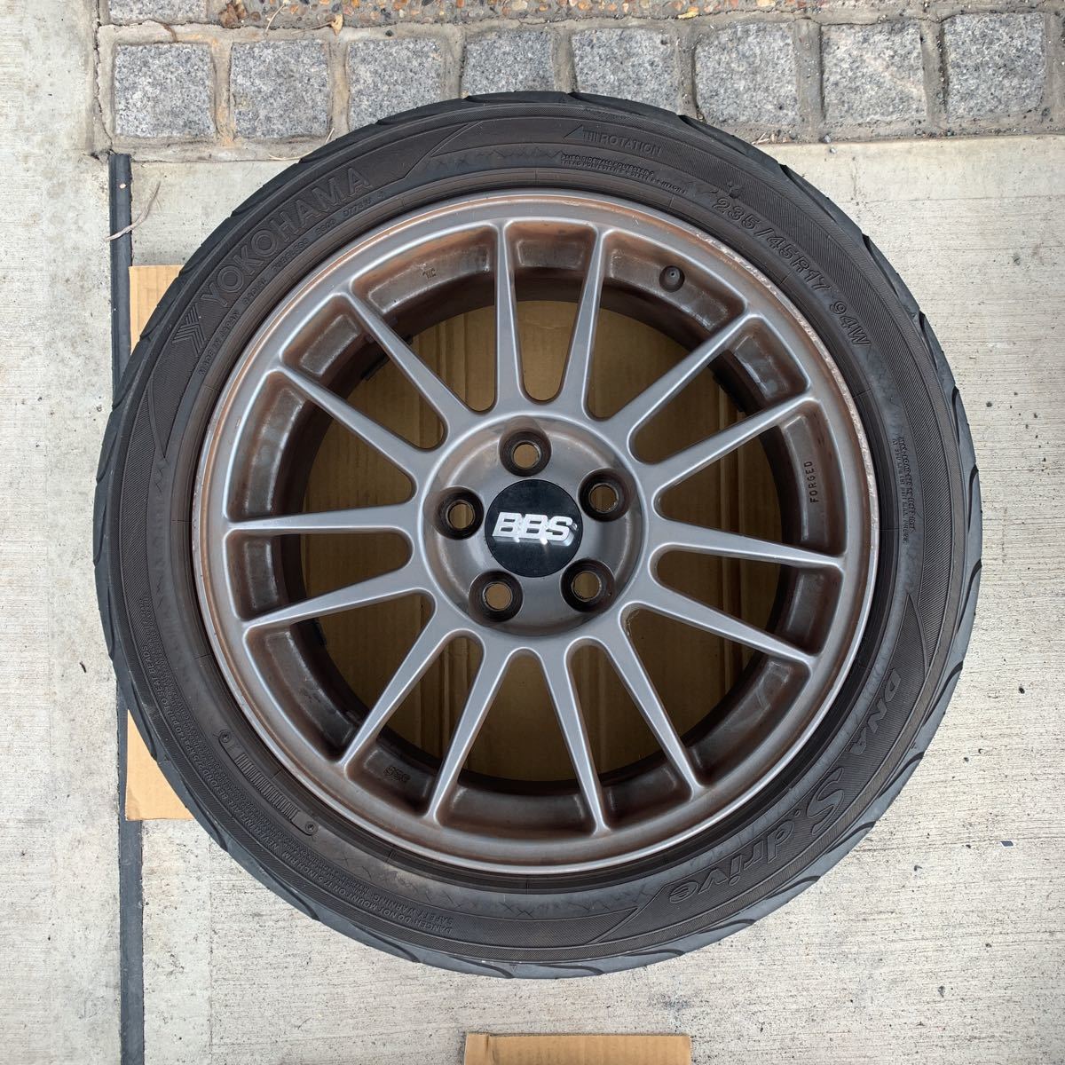 三菱 純正オプション BBS ホイールセット ランサーエボリューション 