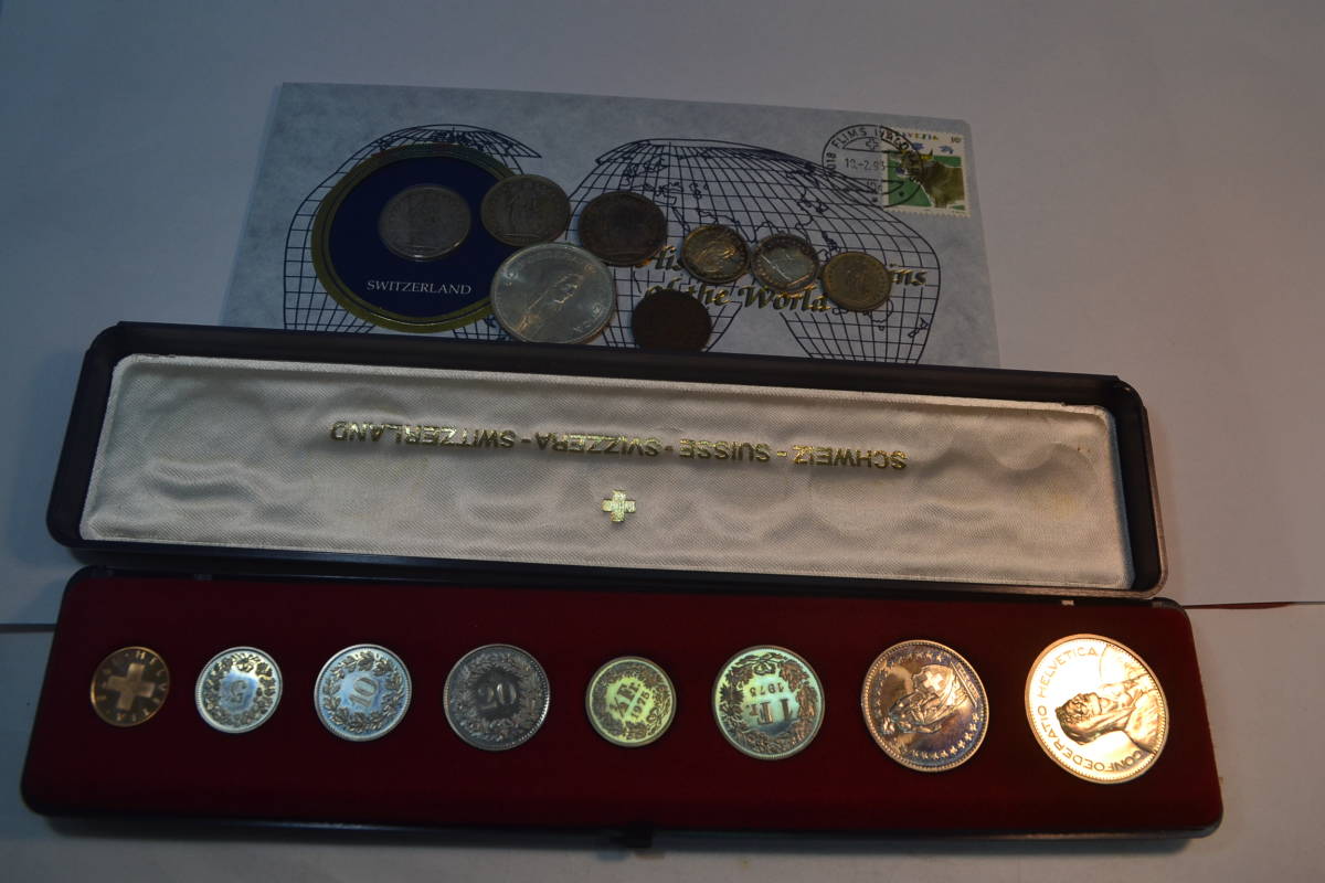 1986年 スイスフラン プルーフ貨幣セット｜Yahoo 英領バージン諸島