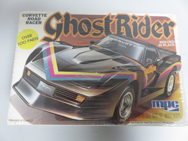 Ghost Rider Corvette ⑪4-242 mpc/エムピーシ 1/25 Ghost Rider CORVETTE ROAD RACER(ゼネラルモータース)|売買された ...