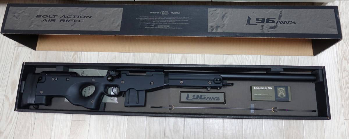 ○ 東京マルイ L96 AWS BK エアコッキング ボルトアクション