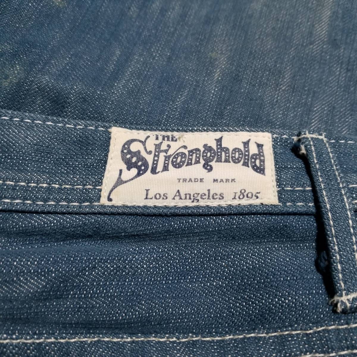Stronghold:デニムパンツ 復刻初期 アメリカ製 32インチ ファッション