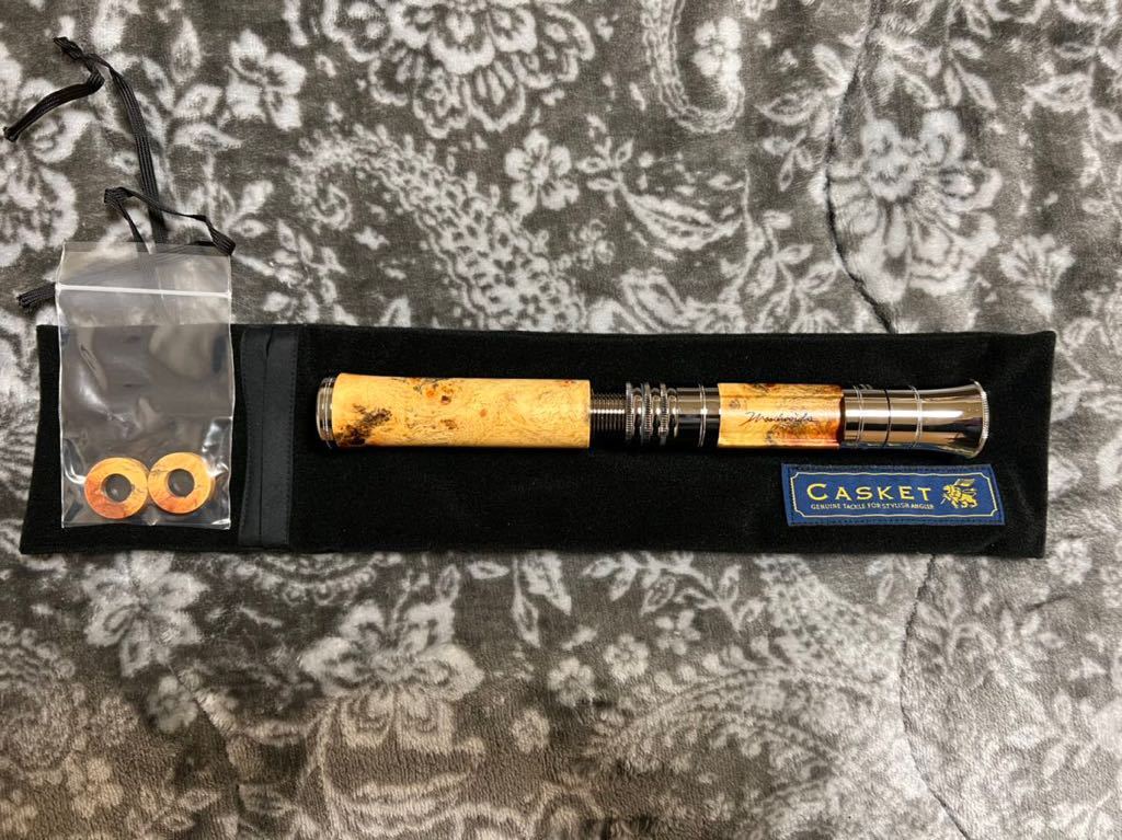 カスケット Bezel Grip 花梨瘤 /トリコロール シングルモデル