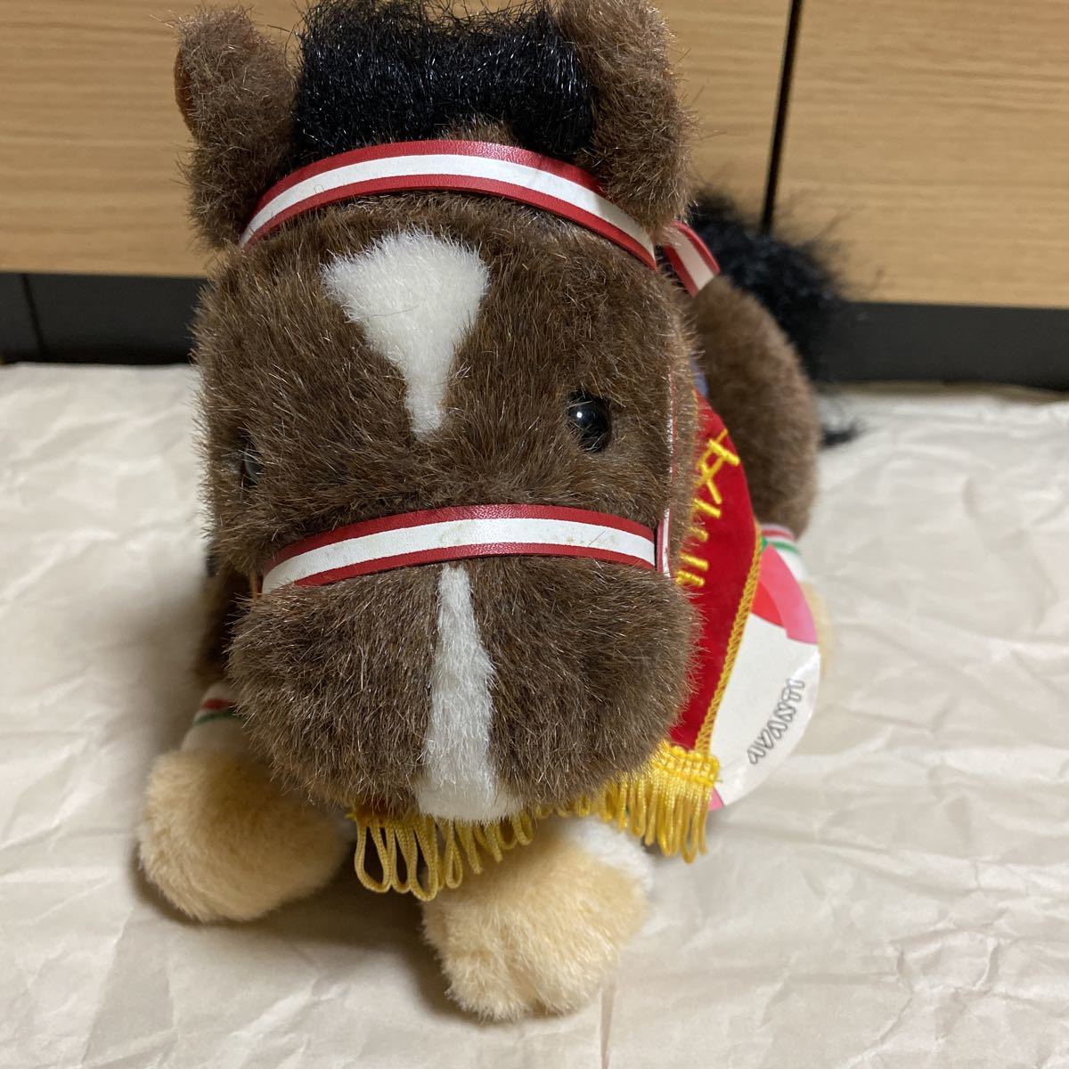 ファインモーション エリザベス女王杯 競馬 ぬいぐるみ AVANTI 新品B