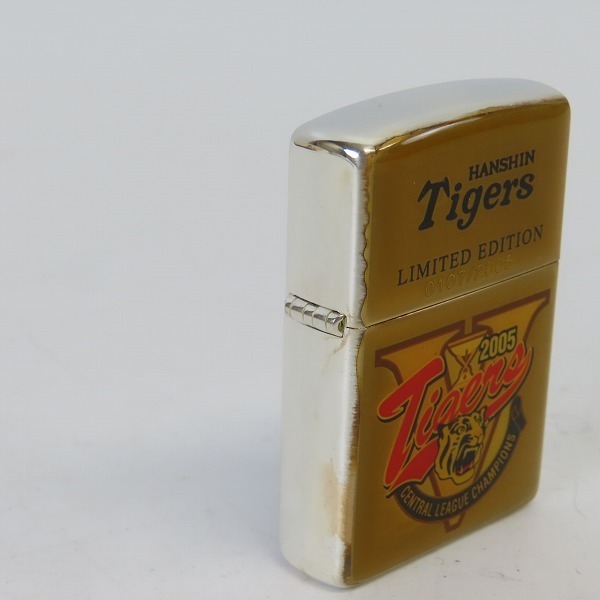 ZIPPO/ジッポー 2005年 阪神タイガース優勝記念/2005年製 /000 【公式