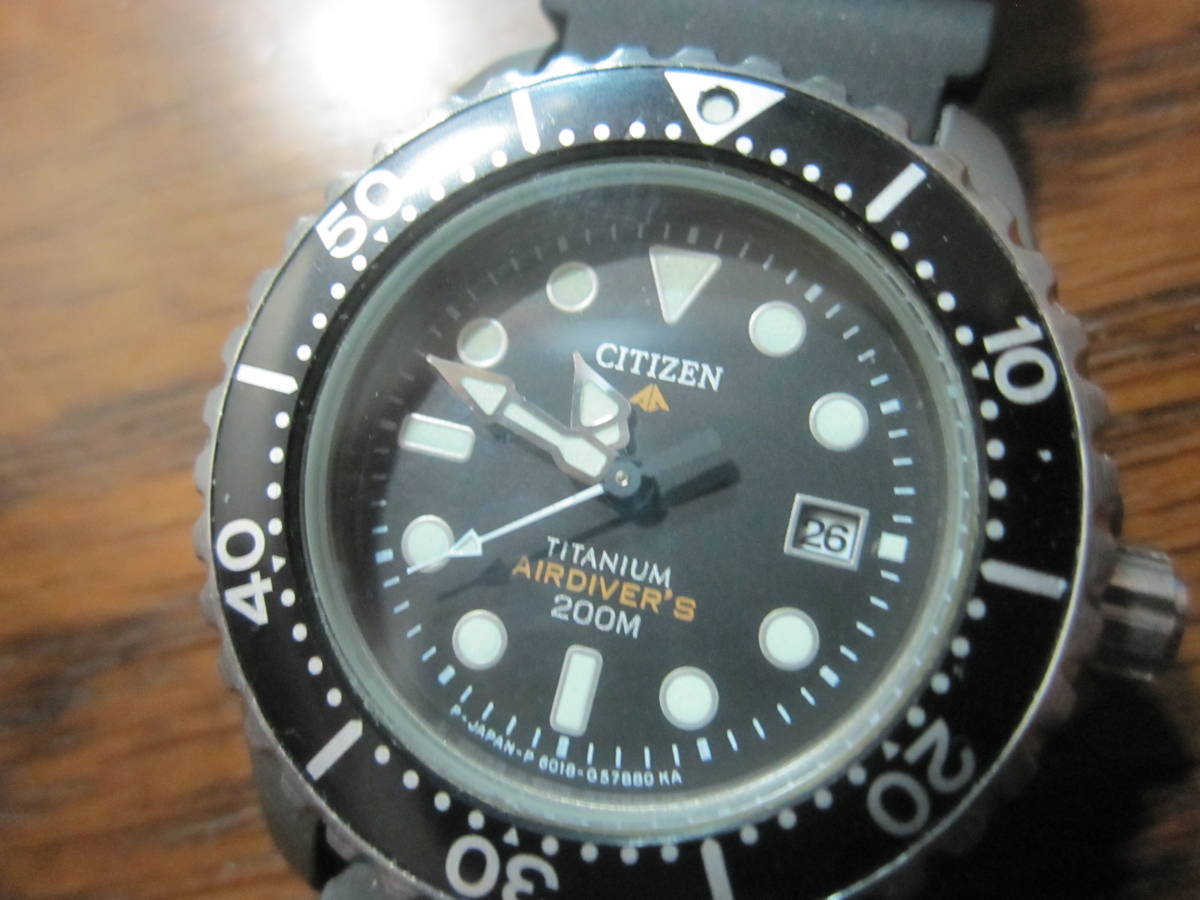 CITIZEN シチズン 時計 エコドライブ プロマスター エアダイバー