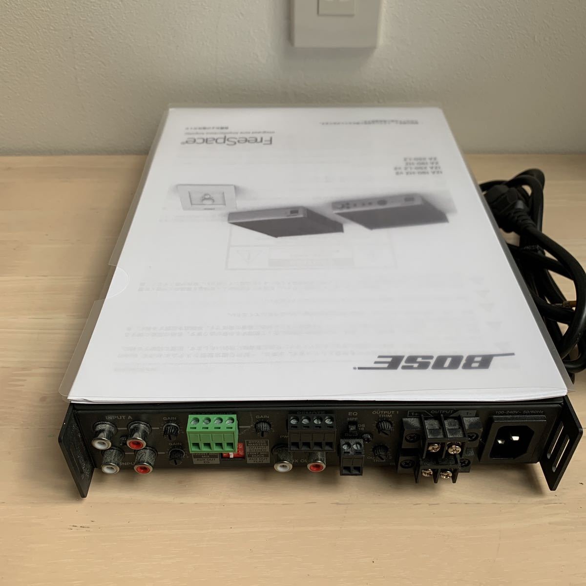 BOSEFreeSpace IZA250-LZコンパクトミキサーパワーアンプ Bose