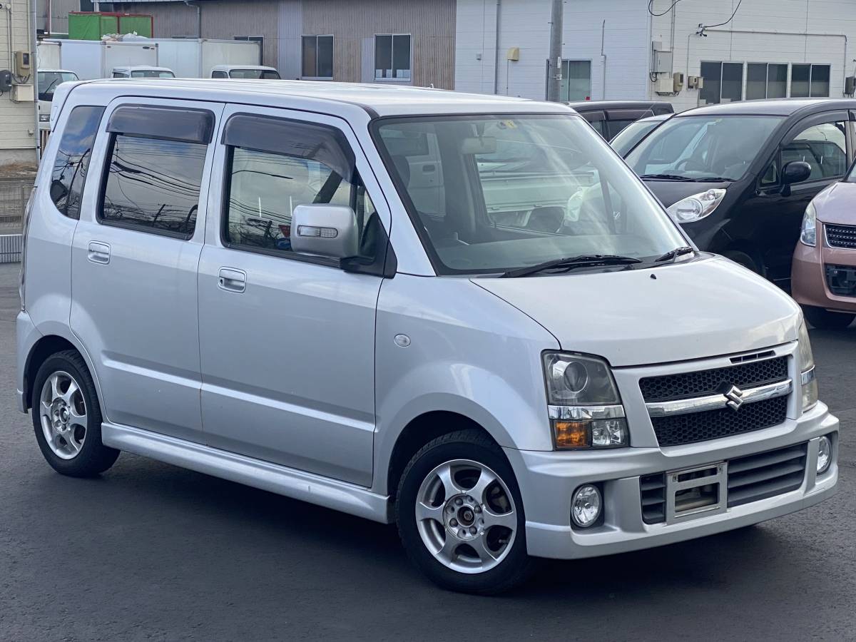 宮城発 H19 スズキ ワゴンR RR-SリミテッドHID MH21S 抹消渡し HID 