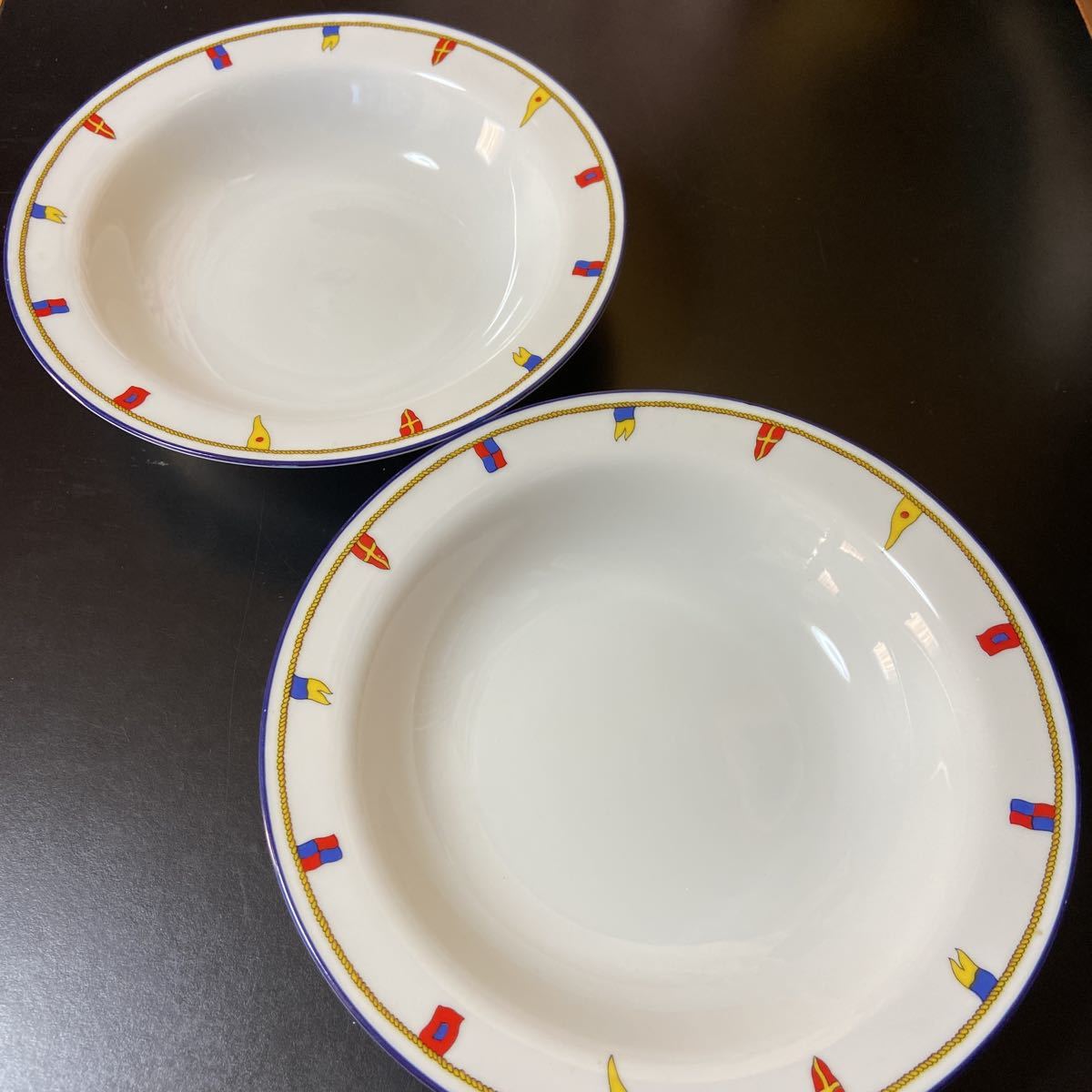 ○1円 美品 リチャード ジノリ クリッパー プレート皿 計4点セット