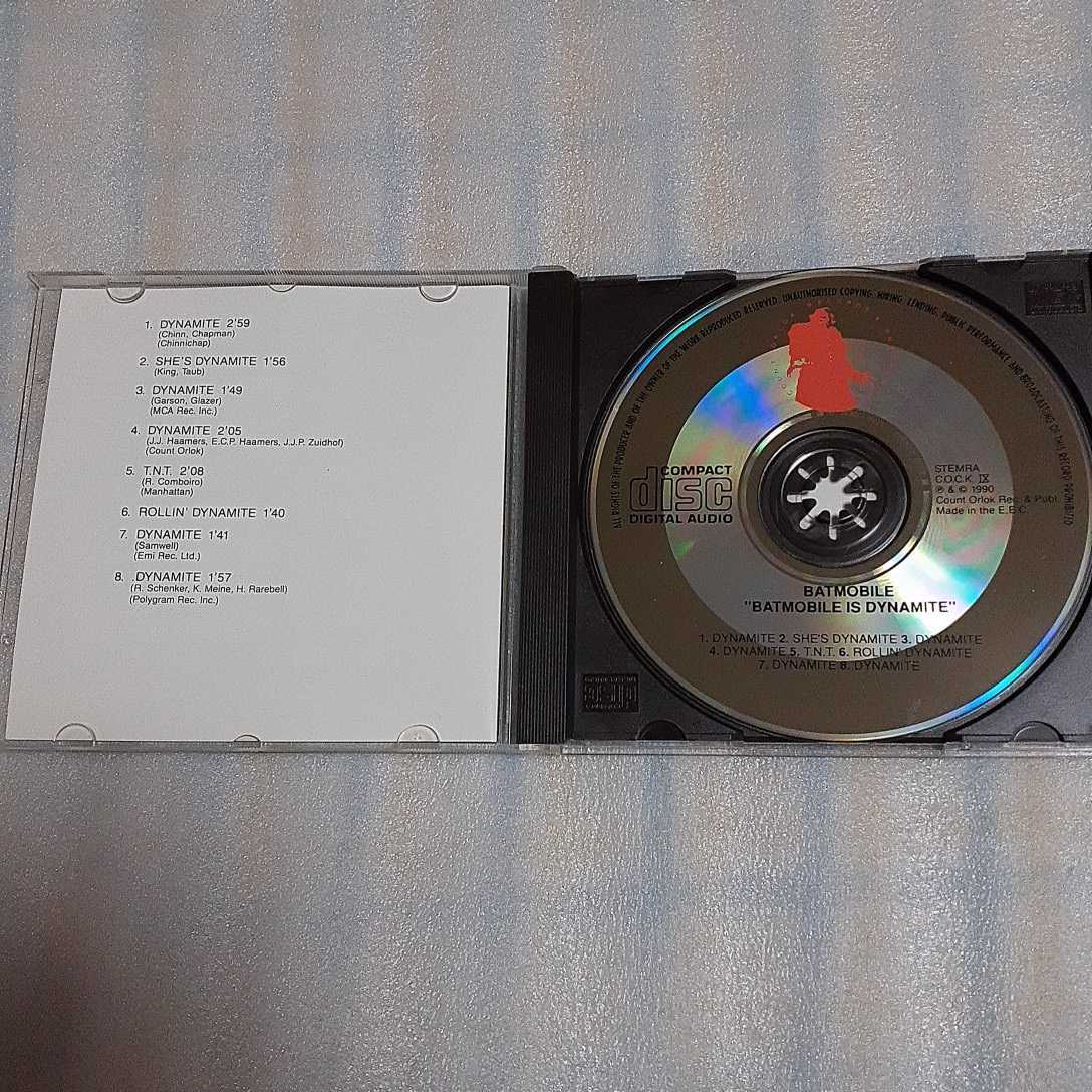 BATMOBILE/BATMOBILE IS DYNAMITE 輸入盤CD オランダ ROCK サイコ