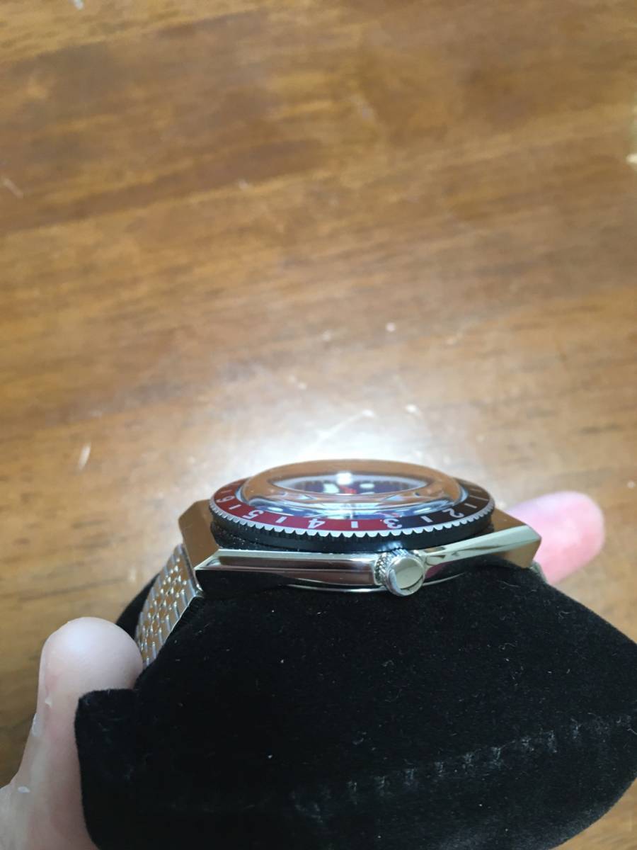 極美品】タイメックス TIMEX-Q ペプシベゼル クォーツ オレンジベゼル