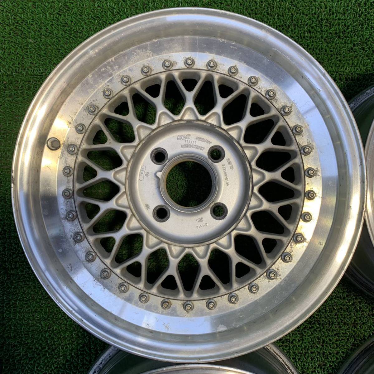 希少☆BBS☆【送料無料】メッシュ ホイール 16インチ 4穴 114.3 7J +33 