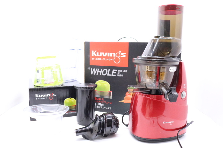 ☆未使用品☆ Kuvings スロージューサー JSG-641M Kuvings ホール