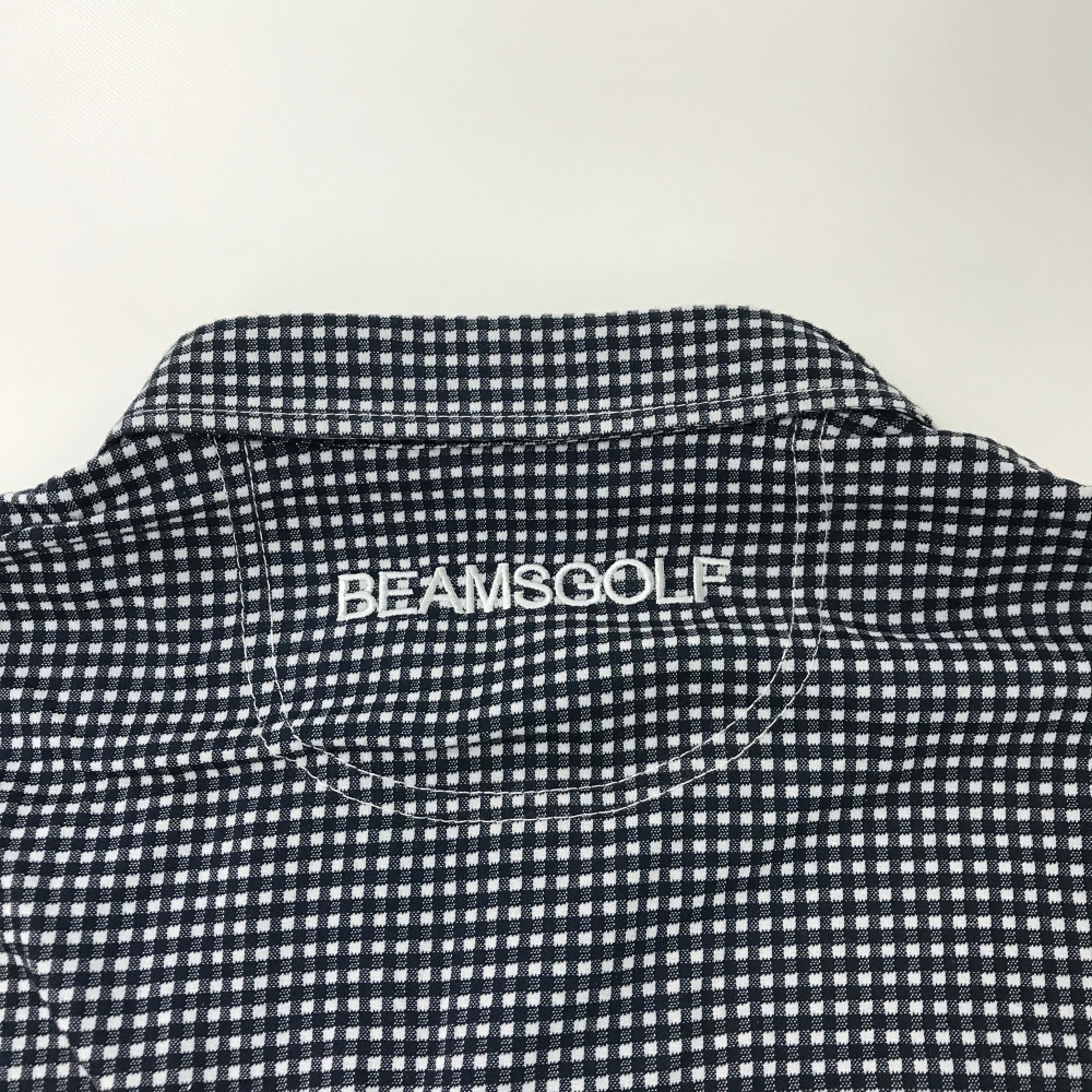 BEAMS 長袖シャツ ビームスゴルフ GOLF ボタンダウン チェック柄