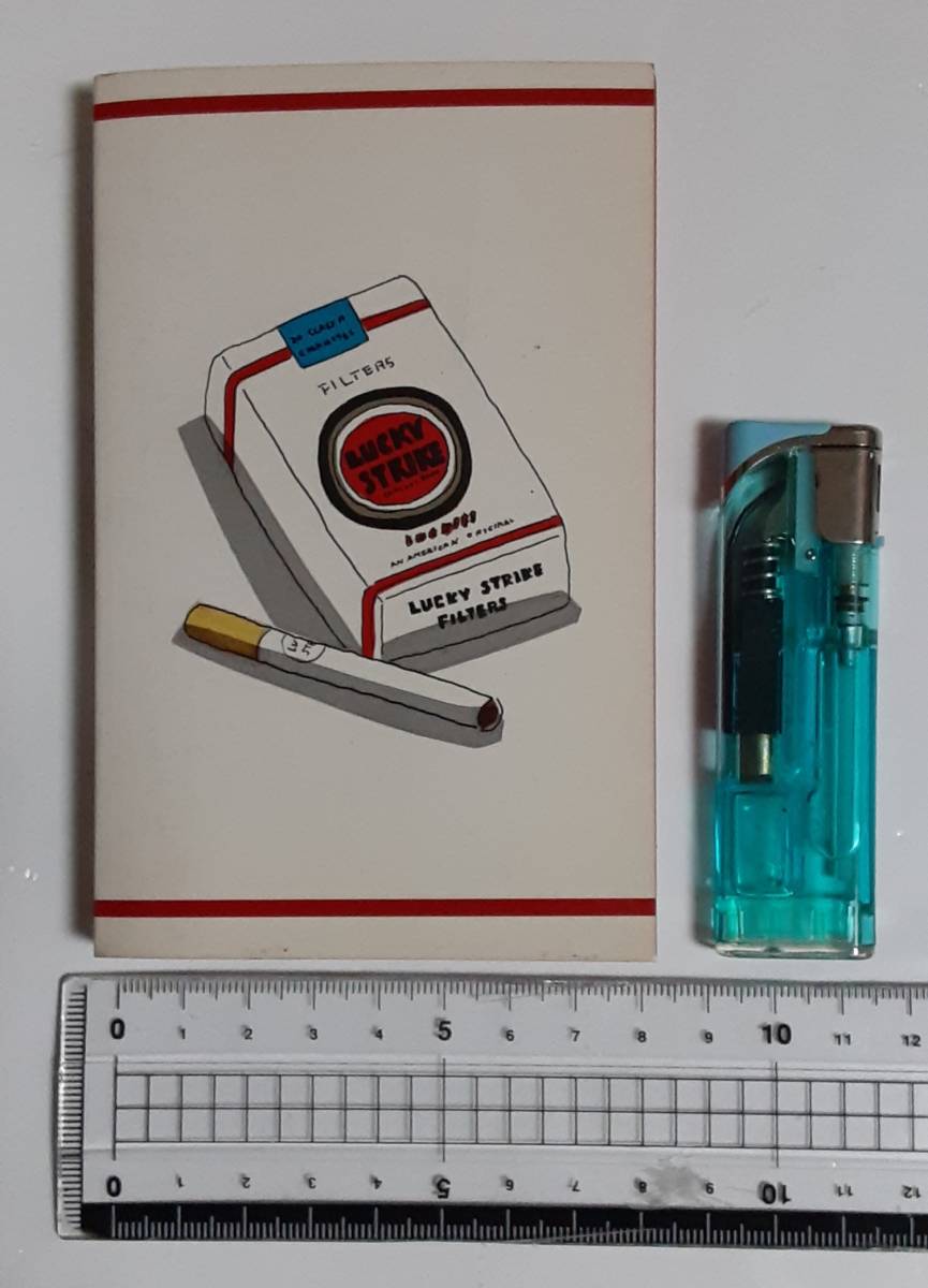 1986年発行 タバコ ラッキーストライクの本「LUCKY STORY/ラッキー