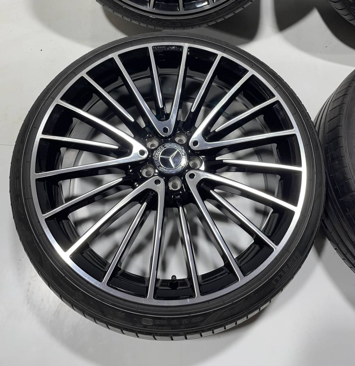 ベンツ SクラスS500 W223 純正AMG 21インチマルチスポーク 4本 2021年製 新型 ベンツ Sクラス S500 AMG純正 W223 マルチスポーク 21