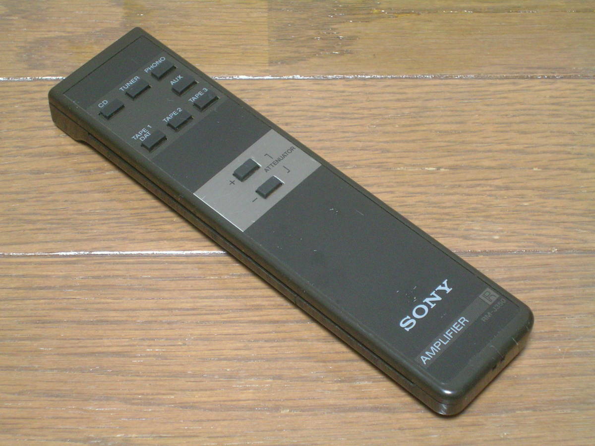 ☆動作確認済み☆SONY ソニー RM-J350 純正 アンプ用リモコン TA