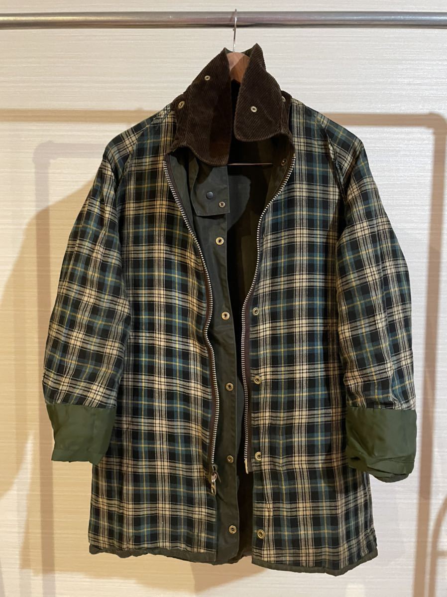 80s Barbour バブアー BEAUFORT ビューフォート サイズ:38 2ワラント 