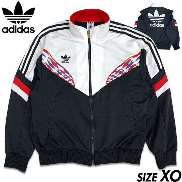 希少□adidas (アディダス) デサント製 90s ヴィンテージ トレフォイル