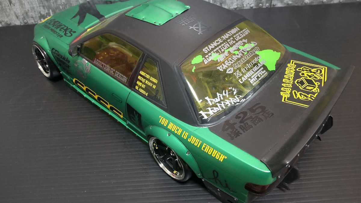 ☆ABCホビー S13 シルビア ロケバニ アディクションROCKET BUNNY V2