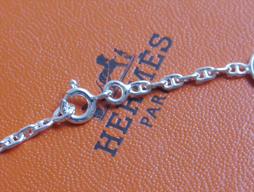 保管品 エルメス 現行 ネックレス チェーン シェーヌダンクル シルバー925 メンズ レディース 51 ネックレス ペンダント チョーカー 売買されたオークション情報 Yahooの商品情報をアーカイブ公開 オークファン Aucfan Com