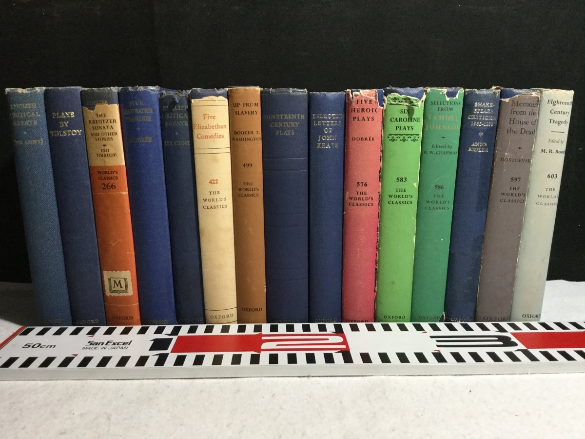  220202/p80/A/10/洋書 Oxford World's Classics 15冊 オックスフォードワールドクラシックス ミニ本 ディスプレイアンティークヴィンテージ(洋書)｜売買されたオークション情報、yahooの商品情報をア 洋書