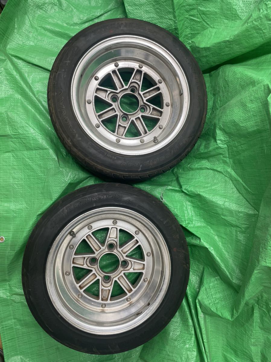 SSR スピードスター MK-3 15インチ 7.5JJ 114.3 4穴 2本セット 旧車 旧 