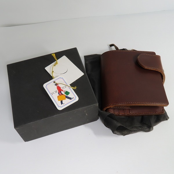 PORTER/ポーター 925 WALLET S/キューニーゴウォレット レザー二つ折り