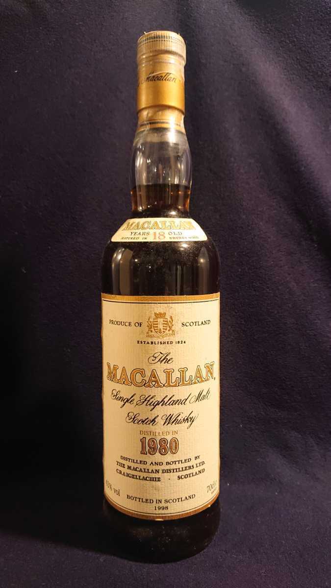 マッカラン 18年 1980 箱付き ザ・マッカラン 18年 1980-1999 / 43