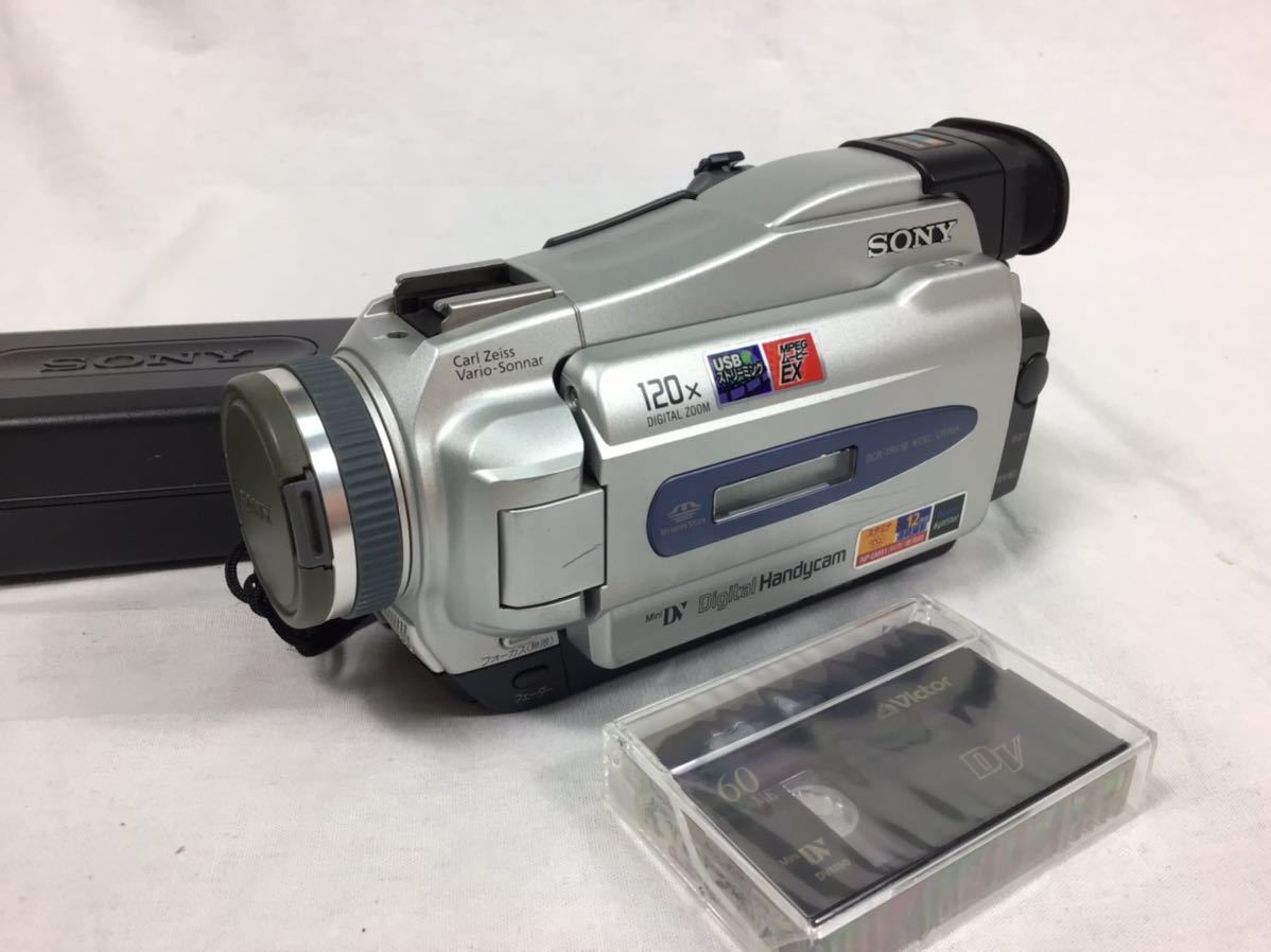 DCR-TRV18 ソニー - SONY Mini DV デジタルビデオカメラ MAJ12]動作品