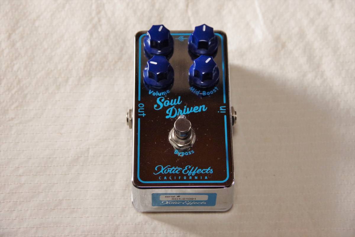 中古美品】XOTIC SOUL DRIVEN OVERDRIVE Xotic Driven Soul Creamy 
